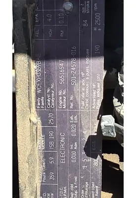 FREIGHTLINER FL70 Engine Assembly