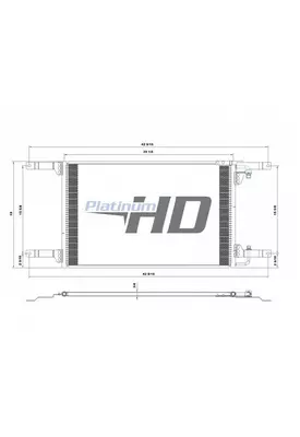 FREIGHTLINER FLC112 Air Conditioner Condenser