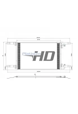 FREIGHTLINER FLC112 Air Conditioner Condenser
