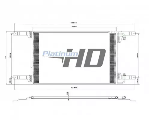 FREIGHTLINER FLC112 Condenser