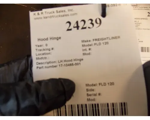 FREIGHTLINER FLD 120 Brackets, Misc.