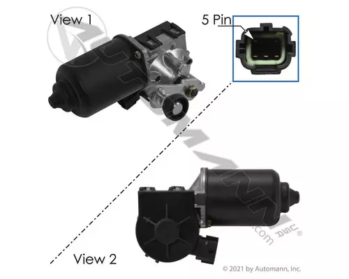 FREIGHTLINER FLD112 WINDSHIELD WIPER MOTOR