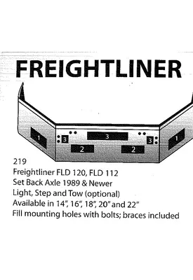 FREIGHTLINER FLD120 1989-2003 BUMPER ASSEMBLY, FRONT
