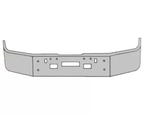 FREIGHTLINER FLD120 1989-2003 BUMPER ASSEMBLY, FRONT