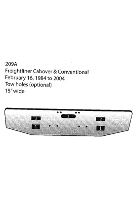 FREIGHTLINER FLD120 CLASSIC 1984-2003 BUMPER ASSEMBLY, FRONT