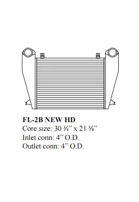 FREIGHTLINER FLD120 Charge Air Cooler (ATAAC)