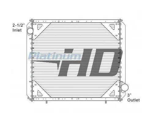 FREIGHTLINER FLD120 RADIATOR ASSEMBLY