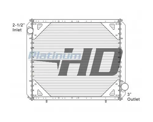 FREIGHTLINER FLD120 RADIATOR ASSEMBLY