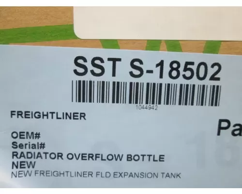 FREIGHTLINER FLD120 RADIATOR OVERFLOW TANK