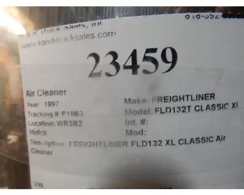 FREIGHTLINER FLD132T CLASSIC XL Air CleanerParts 