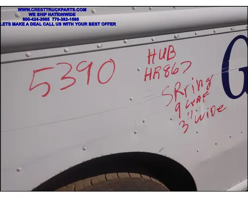 FREIGHTLINER HR867 Hub