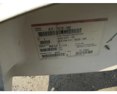 FREIGHTLINER M-2 106 HOOD