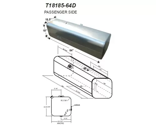 FREIGHTLINER M2 106 2008-2024 FUEL TANK