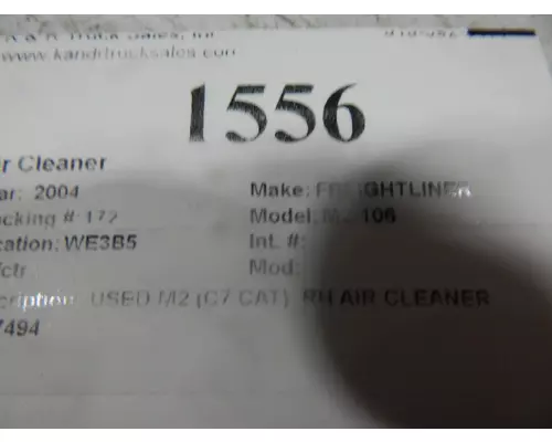 FREIGHTLINER M2-106 Air CleanerParts 