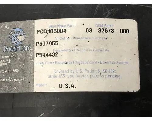 FREIGHTLINER M2-106 Air Cleaner