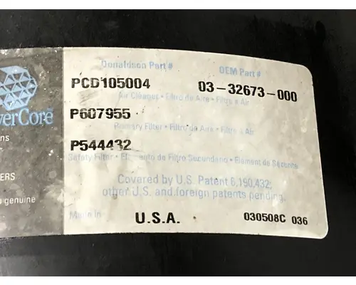 FREIGHTLINER M2-106 Air Cleaner