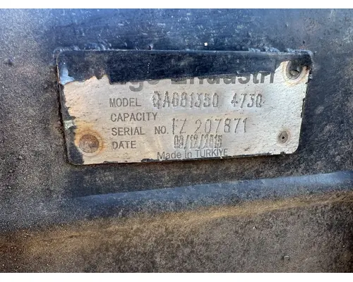 FREIGHTLINER M2 106 Axle Assembly, Rear