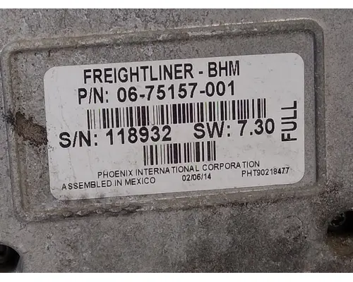 FREIGHTLINER M2 106 BULKHEAD CONTROL MODULE (BHM)