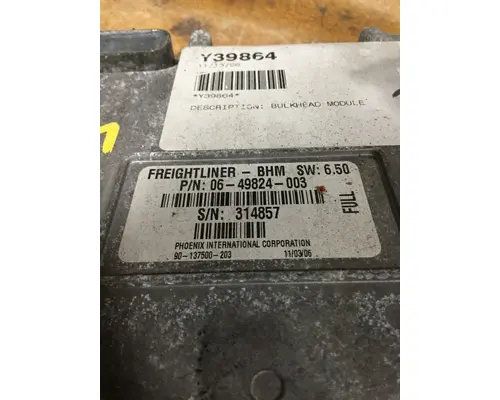 FREIGHTLINER M2 106 BULKHEAD CONTROL MODULE (BHM)