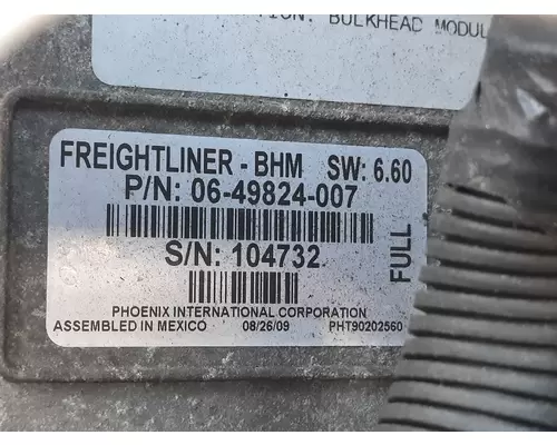 FREIGHTLINER M2 106 BULKHEAD CONTROL MODULE (BHM)