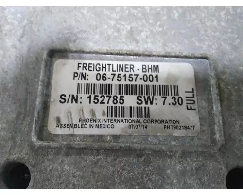 FREIGHTLINER M2 106 BULKHEAD CONTROL MODULE (BHM)