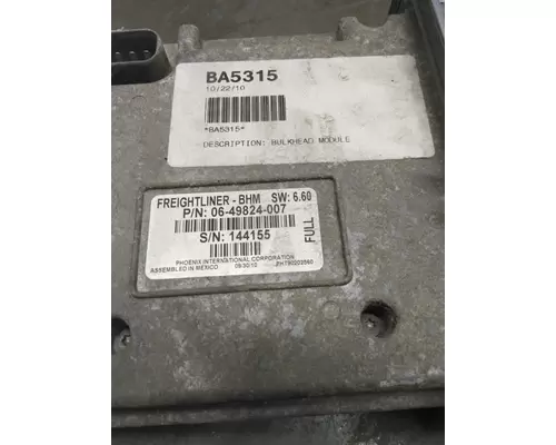 FREIGHTLINER M2 106 BULKHEAD CONTROL MODULE (BHM)
