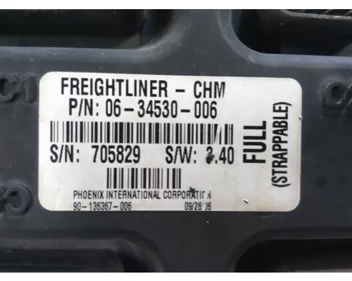 FREIGHTLINER M2 106 CHASSIS CONTROL MODULE (CCM)