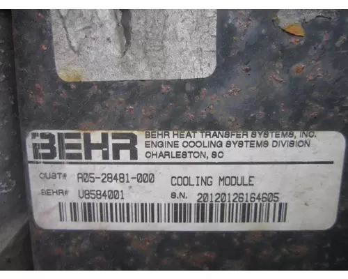 FREIGHTLINER M2 106 COOLING ASSEMBLY (RAD, COND, ATAAC)