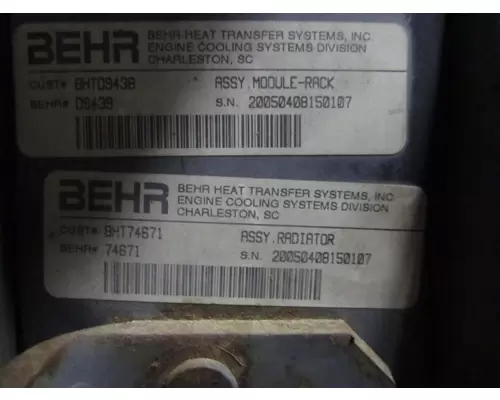 FREIGHTLINER M2 106 COOLING ASSEMBLY (RAD, COND, ATAAC)