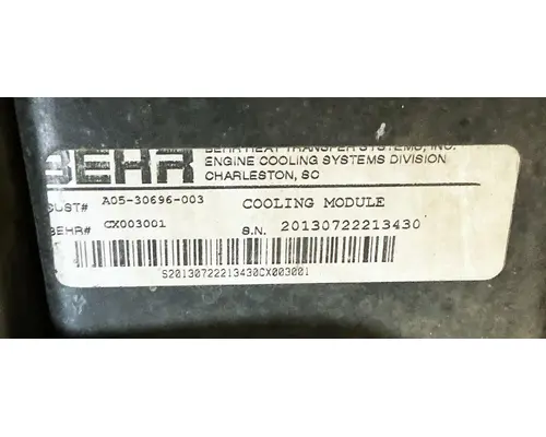 FREIGHTLINER M2 106 Cooling Assy. (Rad., Cond., ATAAC)