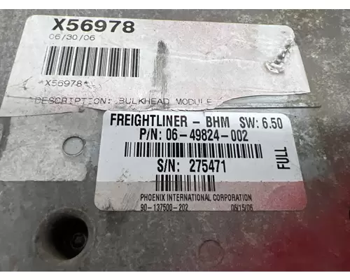 FREIGHTLINER M2 106 ECM (chassis control module)