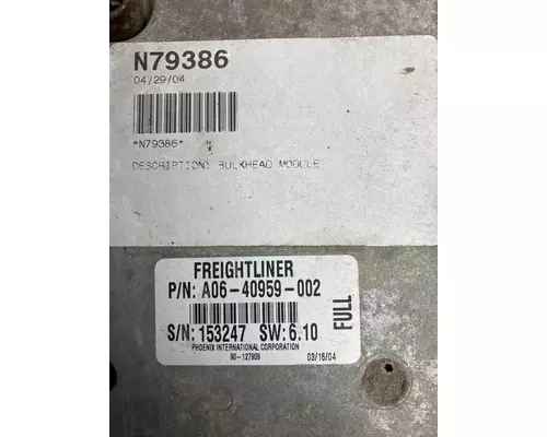 FREIGHTLINER M2 106 Electrical Parts, Misc
