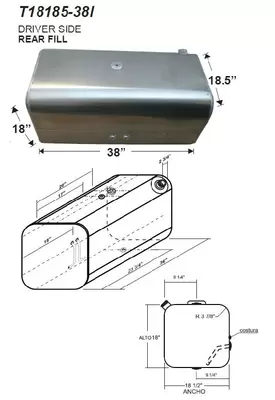 FREIGHTLINER M2 106 FUEL TANK