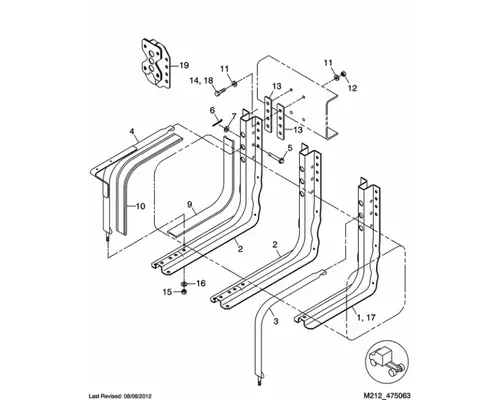 FREIGHTLINER M2-106 Fuel Tank StrapHanger