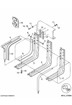 FREIGHTLINER M2-106 Fuel Tank Strap/Hanger