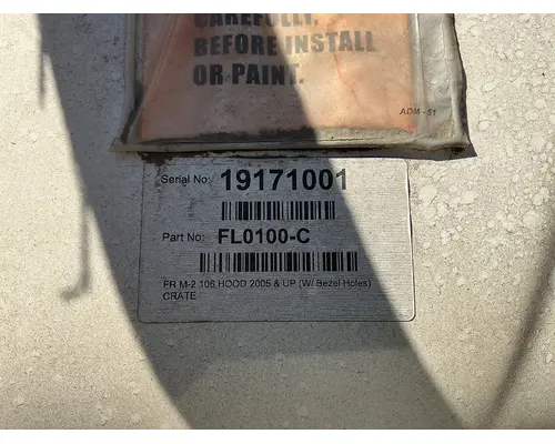 FREIGHTLINER M2 106 Hood