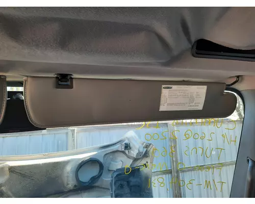 FREIGHTLINER M2 106 INTERIOR SUN VISOR