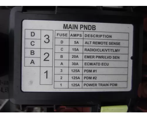 FREIGHTLINER M2 106 POWERNET DISTRIBUTION BOX (PNDB)