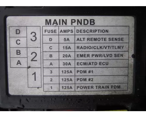 FREIGHTLINER M2 106 POWERNET DISTRIBUTION BOX (PNDB)