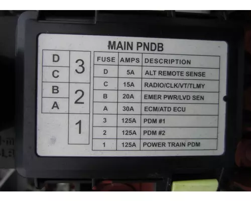 FREIGHTLINER M2 106 POWERNET DISTRIBUTION BOX (PNDB