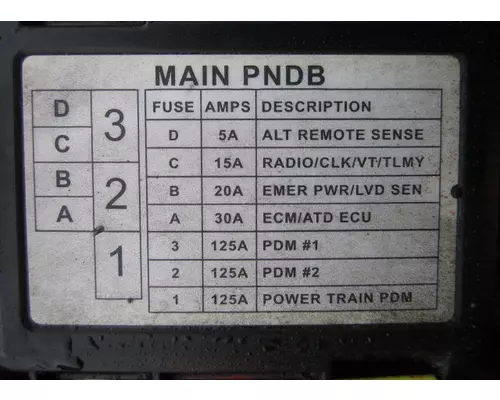 FREIGHTLINER M2 106 POWERNET DISTRIBUTION BOX (PNDB