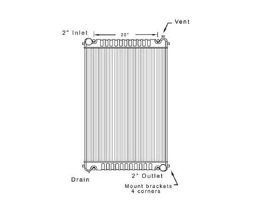 FREIGHTLINER M2 106 RADIATOR ASSEMBLY