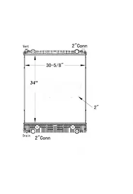 FREIGHTLINER M2 106 RADIATOR ASSEMBLY