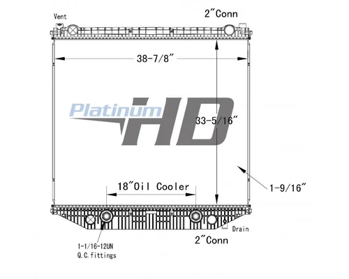 FREIGHTLINER M2 106 RADIATOR ASSEMBLY