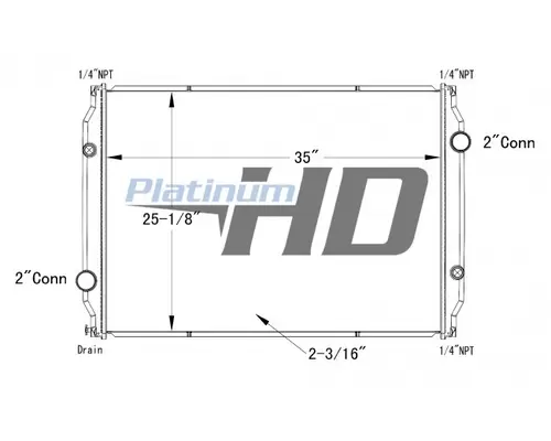 FREIGHTLINER M2 106 RADIATOR ASSEMBLY