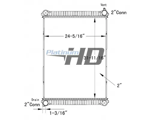 FREIGHTLINER M2 106 RADIATOR ASSEMBLY