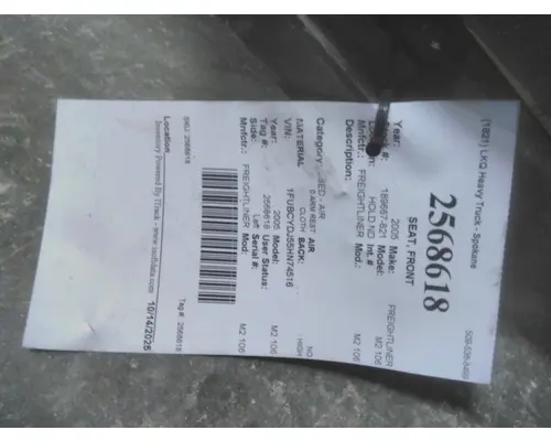 FREIGHTLINER M2 106 SEAT, FRONT