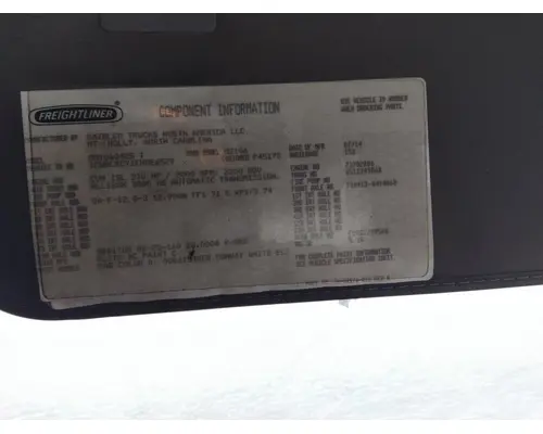 FREIGHTLINER M2 106 WHOLE TRUCK FOR RESALE