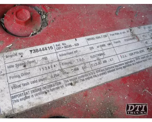 FREIGHTLINER M2 112 Engine Assembly