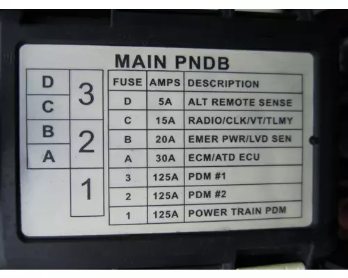 FREIGHTLINER M2 112 POWERNET DISTRIBUTION BOX (PNDB)